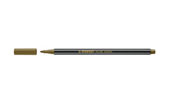 Stabilo Premium-Filzstift Pen 68 metallic GOLD