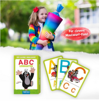 Lernkarten ABC  Der kleine Maulwurf