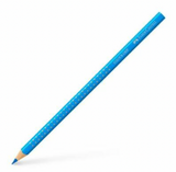 Faber-Castell Farbstifte/Buntstifte Colour Grip mit Namensfeld - -Neon Blau