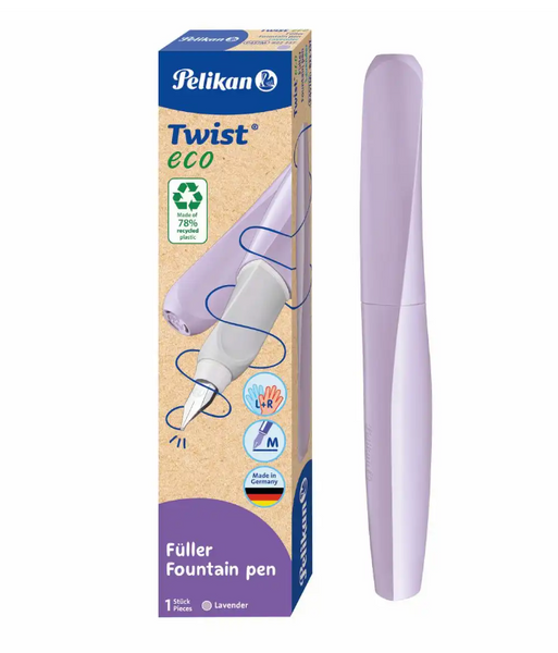 Pelikan Füller Twist eco Lavender M  Rechts-und Linkshänder