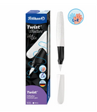Pelikan Füller Twist structure White M  Rechts-und Linkshänder