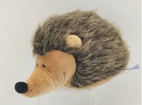 Igel, Material: Plüsch, Farbe: braun, Maße: 24 x 12 x 14 cm, Altersempfehlung: ab 3 Jahren, aus der Nici-Kollektion