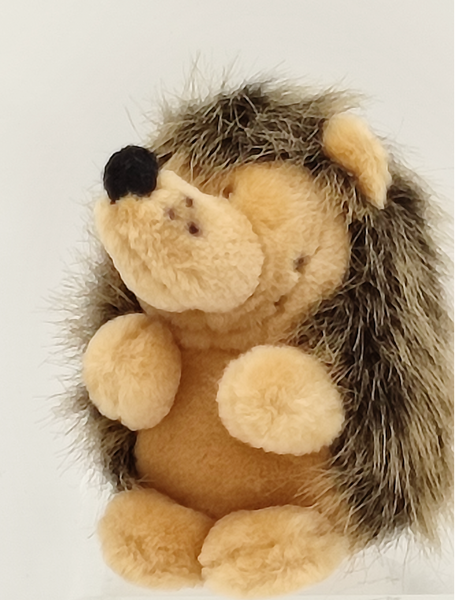 Igel, Material: Plüsch, Farbe: braun, Maße: 10 x 8 x 8 cm, Altersempfehlung: ab 3 Jahren, aus der Nici-Kollektion