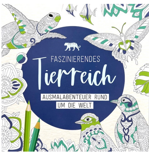 www.emf-verlag.de

Einfach mal die Seele baumeln lassen!

80 Seiten voller stimmungsvoller Ausmalmotive aus der faszinierenden Welt der Tiere
Entspannen und zur Ruhe kommen, Farbharmonien und Stimmungen erschaffen
Mit inspirierenden Zitaten von bedeutenden Persönlichkeiten, darunter Alexander von Humboldt, Mahadma Gandhi, Charlie Chaplin und viele mehr &nbsp; &nbsp; &nbsp; &nbsp; &nbsp; &nbsp; &nbsp; &nbsp; &nbsp; &nbsp; &nbsp; &nbsp; &nbsp; &nbsp; &nbsp; &nbsp;Maße: 21 x 21 cm, 80 Seiten, preisreduziertes 