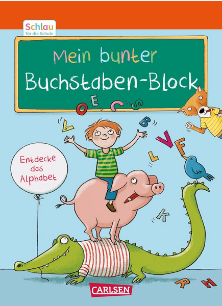 www.carlsen.de

Schlau für die Schule mit den ersten Buchstaben

Dieser bunte Vorschulblock ist randvoll mit abwechslungsreichen Übungen, Rätseln, Aufgaben und Suchbildern zum Thema Buchstaben, Anlaute und Reime. Mit dem Lösungsteil hinten im Block lassen sich die Ergebnisse einfach überprüfen.&nbsp;

Ideal für alle Kinder im Vorschulalter, die die Welt der Buchstaben entdecken möchten, sowie für Schülerinnen und Schüler der 1. Klasse, die das Gelernte spielerisch vertiefen möchten. Nicht nur&nbsp;als Gesch