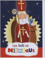 Diese Nikolauskarten im Format B6 mit Umschlag werden die Vorfreude auf den Nikolaustag wecken. Die Karten bieten ausreichend Platz für Ihre persönlichen Grüße und sind aus hochwertigem Papier gefertigt. Perfekt für das Versenden von Nikolausgrüßen an Freunde, Familie oder Kollegen.