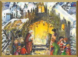 Überraschen Sie Ihre Lieben mit einem Postkarten Adventskalender. So stellt man sich den Heiligen Abend vor. Die Kinder freuen sich auf das nahende Fest. Ein Weihnachtskalender in Postkartengrösse mit drei beschreibaren Seiten und zusätzlichem Briefumschlag. Eine schöne Überraschung für Freunde oder Familienangehörige. Grösse des Adventskalenders ca. A6
