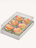Wurm  Teelicht-Set "Rosen"  6-teilig