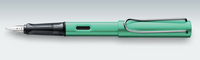 Lamy - Füller für LINKSHÄNDER - Al-Star bluegreen