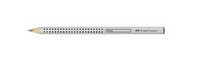 Faber-Castell - Schreiblern-Bleistift Jumbo GRIP - silber