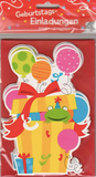 Trendhaus - Kindergeburtstags-Einladungen - Geschenk