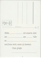 fine line cards - Einladungen Schulanfang - Rückseite