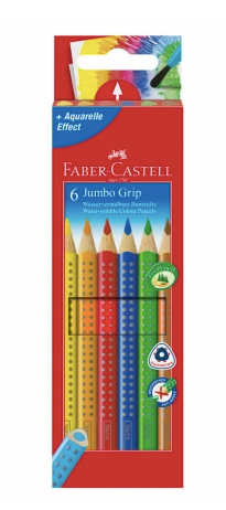Faber-Castell - Jumbo GRIP - 6 Stück