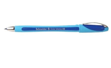 Schneider Kugelschreiber Slider Memo XB - Blau