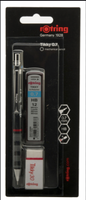 Rotring Feinminenstift Tikky Schwarz Mine HB 0.7 mm + Radierer - HB 0.7
