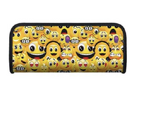 Iden Schlamper-Etui - 3D-Faulenzer - Smiley