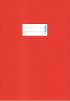 Herma Heftumschlag A4 gedeckt mit Beschriftungsetikett - Rot