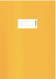 Herma Heftumschlag A4 gedeckt mit Beschriftungsetikett - Gelb