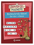 Loewe Lernspiel-Pockets  für Kinder ab 5 und 6Jahren Rechtschreibfehlern-Rätsel für die 1.Klasse