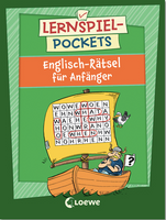 Loewe Lernspiel-Pockets  für Kinder ab 5 und 6Jahren Englisch-Rätsel für Anfänger