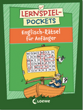 Loewe Lernspiel-Pockets  für Kinder ab 5 und 6Jahren Englisch-Rätsel für Anfänger