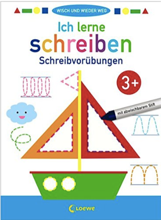 Loewe Wisch und wieder weg -Ich lerne schreiben/Schreibvorübungen-  3+