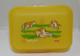 Brunnen Set aus Trinkflasche und Brotdose "Fans of Earth" Tiger