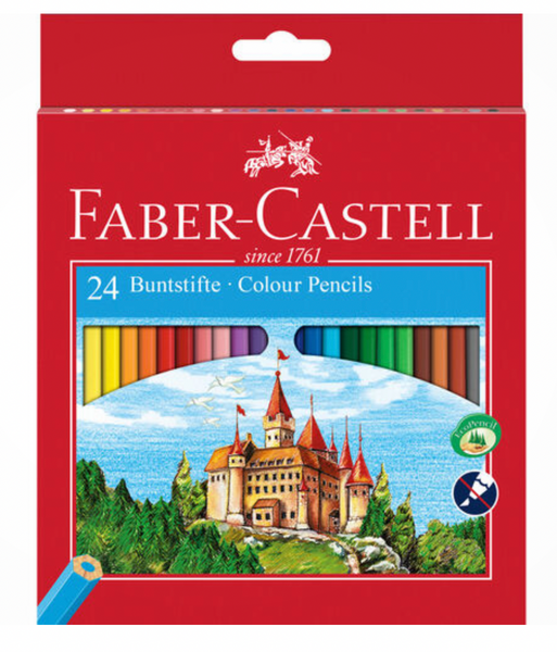 Faber-Castell Buntstifte Castle 24 Stück