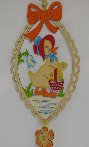 SIGRO Fensterbild "Ostern" 15x60 cm - Motiv 1