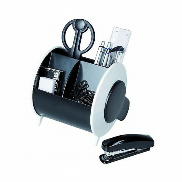 Idena Bürobutler 10teilig schwarz-weiß