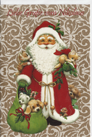 Grußkarte "Nikolaus" 17 x 11,5 cm mit Umschlag  Motiv 07