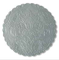 Paper-Design Telleruntersetzer/Platemats - uni silver