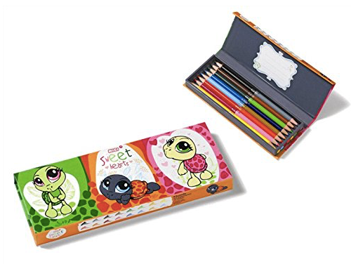 Nici 30-teiliges Schreibwarenset Tukan – Mit Büroklammern, Bleistiften, Stickern & Notizbuch