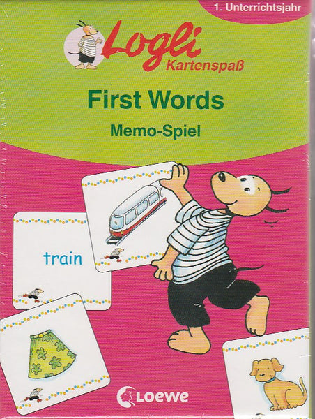 Loewe - Logli Kartenspaß First Words Memo-Spiel